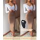 thumbnail image 2 of POP clOSETS Mujeres Shapewear Levantador de glúteos Body Shaper Bragas Cintura alta Cadera Acolchado Realzador Botín Levantador Control de barriga Panty Negro, 2 of 5