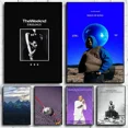thumbnail image 2 of Póster de portada del álbum de música The Weeknd, arte de pared estético, Drake, Kendrick, Lamar, cantante de hip hop, rapero, banda, impresión en lienzo, decoración de habitación, 2 of 5