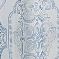 thumbnail image 4 of VCNY Home Adale Blue Medallion Grommet Sheer Curtain Panel, 54" x 84", 4 of 5