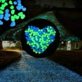 thumbnail image 3 of Cheers.US 200Pcs Luminous Stones Glow in The Dark Garden Pebbles Rocks for Home Outdoor Walkways Garden Path Patio Lawn Garden Yard Fish Tank Decor, 3 of 7