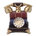 thumbnail image 2 of Modelo de teléfono, modelo de teléfono decorativo retro Modelo de teléfono vintage Modelo de teléfono decorativo Características de vanguardia, 2 of 12