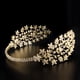 thumbnail image 3 of Vogacara Headpiece Headband Bridal Wedding Jewelry Pageant Rhinestone Tiaras Women Accessories Bling Banquet Luxury Cuidado del cabello Dorado, 3 of 6