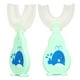 thumbnail image 1 of Cepillo de dientes de entrenamiento manual, 2 piezas Cepillo de dientes en forma de U Cepillo de dientes de boca completa Cepillo de dientes en forma de U Elegante y moderno, 1 of 14
