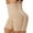 1-2pc,Beige+Beige, variant on COMFREE Shapewear Shorts for Women Tummy Control High Waist Body Shaper Compression Thigh Slimmer Butt Lifter Panties