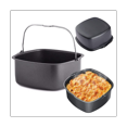 thumbnail image 3 of Square Non Stick Cake Mold Baking Tray Pan Roasting High Temperature Resistant Anti-Rust Basket Bakeware, 3 of 7