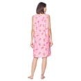 thumbnail image 4 of Casual Nights Women's Zipper Front House Dress Sleeveless Seersucker Housecoat Duster Lounger, 4 of 5