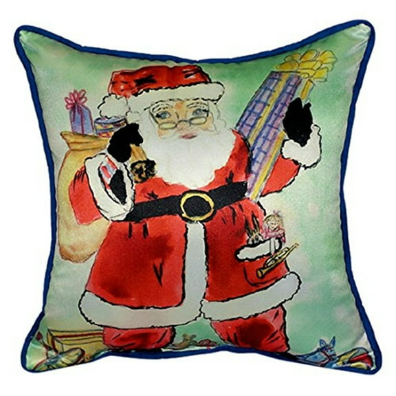 Santa Extra Large Zippered Pillow 22x22