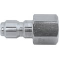 thumbnail image 2 of General Pump Pressure Washer Quick Coupler Female Plug, 3/8in. Inlet, 5000 PSI, 12.0 GPM, Stainless Steel, Model# ND10078P, 2 of 2