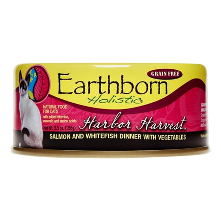 Earthborn Holistic Grain-Free Harbor Harvest Wet Cat Food ...