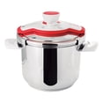 thumbnail image 1 of Juego Olla Presion Acero Inox 7L 2 Pz Gris Crown Baccara DANUBI 7RED, 1 of 3