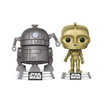 Funko POP! Star Wars C-3PO and R2-D2 Concept Series 2 Pack Bobble Heads Vinyl Figures (Exclusive)