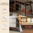 thumbnail image 4 of Campior Humane Mouse Trap Pack of 2, Live Catch & Release, Indoor/Outdoor, Pet & Child Safe, Reusable Plastic Cage, Brown, 4 of 7