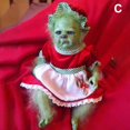 thumbnail image 4 of Navidad geek grinch juguete de peluche piel verde extraño grinch niños muñeca de dibujos animados muñeca de simulación niño regalo de Navidad, 4 of 4