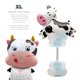 thumbnail image 2 of Set de globos de aluminio con forma de vaca, dibujos animados en 3D, de pie, 6 unidades, 2 of 2
