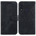 thumbnail image 2 of Compatible with Motorola Moto G8 Power Lite Embossed Cute Tiger Flip Folio Wallet Case Card Pocket Holder Cover, 2 of 5