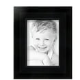 thumbnail image 2 of ArtToFrames 5x7 Inch Black Picture Frame, This Black Wood Poster Frame is Great for Your Art or Photos, Comes with Regular Glass (4029), 2 of 8