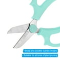 thumbnail image 4 of Uxcell Garden Scissors Floral Shears Floral Scissor Gardening Pruning Shears Blue 2 Pcs, 4 of 5
