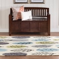 thumbnail image 5 of Linon Home Decor Le Soleil Area Rug Collection, Blue and Green, 5' x 7', 5 of 5