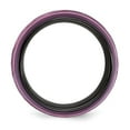 thumbnail image 2 of Edward Mirell Black Ti Anodized Pink Domed 16mm Band, 2 of 6
