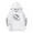 L-White, variant on Ulitacool Girls Winter Sweatshirt Long Sleeve Kids Hooded Sweatshirt Girls Boys Pullover Football Print Warm Warmth Lined Hoodie Daily Outdoor Sports Autumn Crew Neck Tops Basic Wear Black 3-4 Years