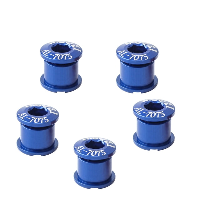 Eigraketly 5X Bike Stem Bolts Kit de pernos y tuercas Accesorios de ciclismo universales resistentes al desgaste Equipo deportivo para platos y Type3 NO3