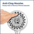 thumbnail image 3 of Waterpik Chrome 7 Mode PowerPulse Handheld Shower Head, 3 of 10