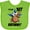 Apple Green, variant on Inktastic 1st Birthday All Stars Boys Baby Bib