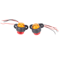 thumbnail image 4 of 4Pcs Truck Trailer LED 24V Car Side Marker Lights Warning Signal Side Marker Light, 4 of 8