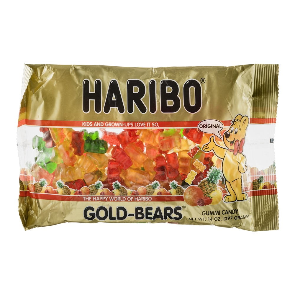 Haribo Gold-Bears Original Gummi Candies, 14 Oz. - Walmart.com