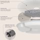 thumbnail image 5 of Fuente De Agua Eléctrica Para Gatos, Fuente De Agua Usb Para Perros Y Gatos, Bebedero Silencioso Para Mascotas, Dispensador De Fuentes Methold PT002703-02, 5 of 6