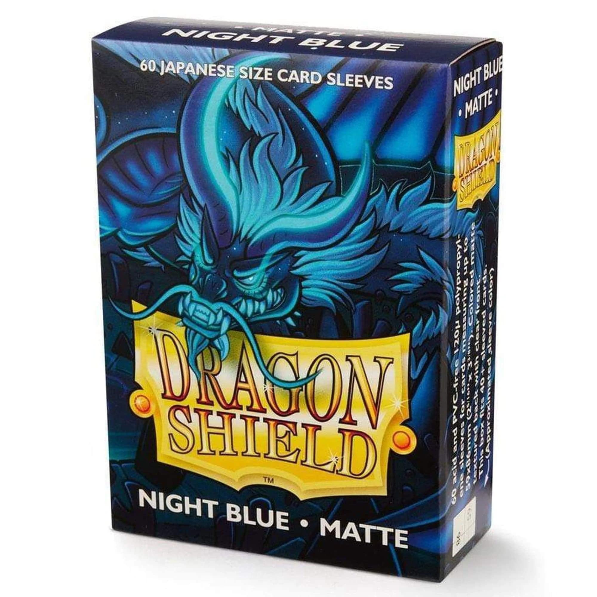 Dragon Shield Sleeves Japanese Clear – 60 Protège-cartes, Taille Japonaise, Polypropylène Robuste, Jeu De Cartes