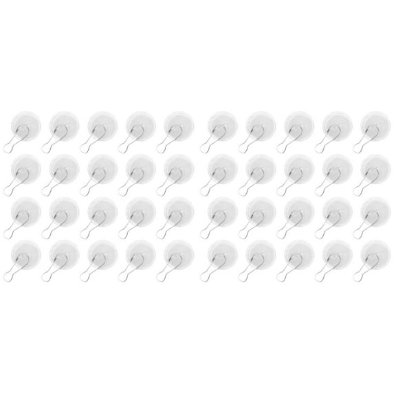 Set of 2 Suction Cup Ceiling Hook Adhesive Hooks Heavy Duty