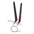 thumbnail image 3 of Antenne Wifi Double Bande 2.4ghz 5ghz Rp-sma Mâle + Câble 20cm Rp-sma Ipex Mhf4, 3 of 5