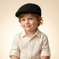 thumbnail image 2 of Kids Upf 50+ Sun Hat Wide Brim Foldable Breathable Beach Hat for Boys Girls Summer Outdoor Activities Black 3 Years-16 Years, 2 of 3