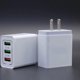 thumbnail image 4 of Cateissary QC3.0 Cargador de pared rápido 3 USB Multi-puerto 5V / 9V / 12V Cargador de teléfono de viaje inteligente 3 puertos Enchufe de EE. Cargadores de dispositivos electrónicos específicos, 4 of 6