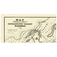 thumbnail image 4 of Railroad Map - Sacramento Valley Railroad - 1854 - Vintage Wall Art, 4 of 4