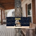 thumbnail image 4 of Happy New Year Brittany Spaniel Welcome 2025 Balloon Firework Party Landscape Wood Sign Brittany Dog Lover Gifts Idea Hanging Wall Home Decor - 01014, 4 of 5
