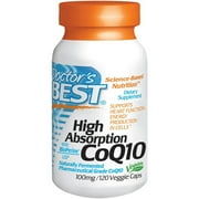 Doctor's Best High Absorption CoQ10 100mg, 120 CT