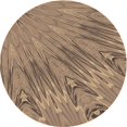 thumbnail image 1 of Ahgly Company Machine Washable Indoor Round Transitional Brown Sand Brown Area Rugs, 4' Round, 1 of 7