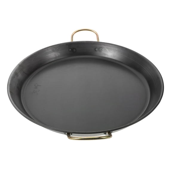 PTOOTP Practical Nonstick Cast Iron Skillet with Safe Handle for Home Cooking and Everyday Use