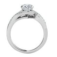 thumbnail image 4 of Aonejewelry 1/2 Carat Halo Diamond Engagement Ring In 14k Solid White Gold, 4 of 4