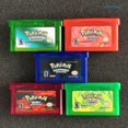 thumbnail image 4 of Zezolove Sapphire/Emerald/Rojo/Hoja Verde/Ruby Pokemon Juego Card Cartucho Para GBA, 4 of 4