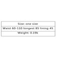 thumbnail image 5 of Womens Layered Tulle Long Skirt Stylish High Waist Solid Color Frill Trim Ruffle Midi Skirt, 5 of 5