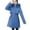 Blue, variant on Idoravan Womens Puffer Jackets Sale Women's Comfy Stylish ing Long Sleeve Sweater Casual Tops Beige M