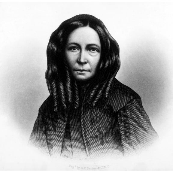 Elizabeth Barrett Browning (1806-1861) History (24 x 18)