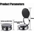 thumbnail image 2 of SQDWYGUO Ariseputup Phone Holder, 360° Adjustable Vacuum Magnetic Phone Holder, 2025 New Multifunctional Vacuum Magnetic Car Stand,2 pcs White,2.36in*2.36,1, 2 of 8