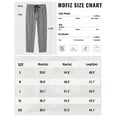 thumbnail image 3 of MoFiz Men's Plaid Print Woven Pajama Pants Cotton Loungewear Sleep Bottoms 3PACK, 3 of 9