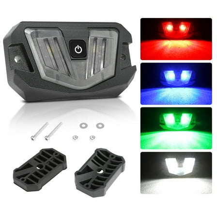 Car Interior LED Dome Light RGB White Roof Lamp engine bay light truck bed light Roll Bar Mount Universal