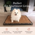 thumbnail image 4 of Puppy Bark Potty Natural Dog Potty for Small Dogs & Teething Puppies - Odor Neutralizing Reusable Indoor Solution for Apartments - Eco-Friendly Pee Pad Alternative - Standard 24x16, 4 of 6