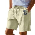 thumbnail image 5 of XINPING Swim Shorts Men 7 Retro Athletic Solid Color Quick-Dry Vacation Beach Shorts with Pockets Upf 50+ Sun Protection Swimwear Bathing Suits, 5 of 5